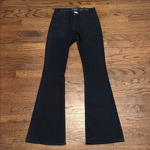 French connection Women's Flare Jeans - dark wash